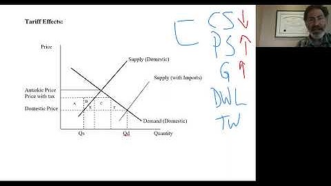 CFA Exam Level 1 Economics: Tariff Part 1