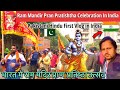 Pakistani hindu celebrating ram mandir pran pratishtha in india  my first vlog in india