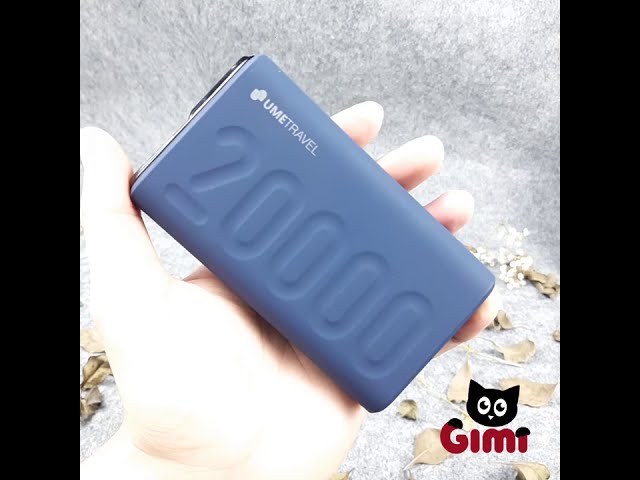 Pin sạc dự phòng Quick Charge Li polymer 20000mAH UMETRAVEL TRIP20000 | Gimi.vn #1 Mua sắm giá rẻ