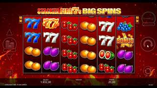 🔥💰 STACKED FIRE 7s BIG SPINS! 🎰 Huge Wins, Classic Slot Action & Bonus Firepower! 🚨🔥 screenshot 2