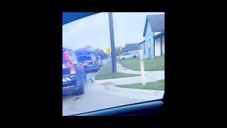 Major Mess Loop 820:Semi Strikes Median Near Navajo Trail,Flat Tire Causes Major Semi Truck Crash 🚨