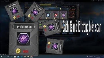 Cơ bản RPG Truy Kích  | Cách để mở khóa các lõi trong biên soạn (400 vàng)