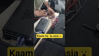 kaam ho tu asia best installation #recoil #bass #Rawalpindi #caraudio #speaker