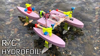 R/C Hydrofoil with Sonar Pt.1  Build
