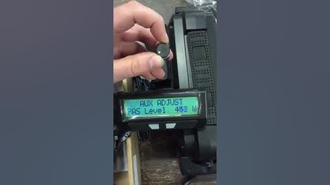 Auxilliary Input Pot for CA3 PAS LEVEL ADJUST