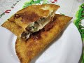 ОЧЕНЬ ВКУСНЫЕ ЧЕБУРЕКИ ПО ПРОСТЕЙШЕМУ РЕЦЕПТУ/Chebureks (Chebureki, meat pasty). Pretty plain dough.