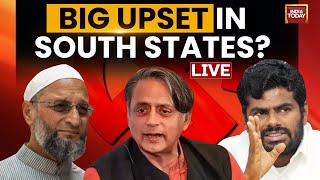 Lok Sabha Results LIVE: BJP's Annamalai Trails While Owaisi Leads; Will Tharoor Save His Bastion?