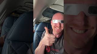 Taking a Flight Through the Solar Eclipse