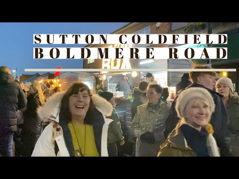 Sutton Coldfield - Boldmere Road Walking Tour | Birmingham England 2022