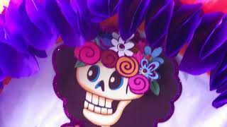 Piñata de tambor Halloween / Día de Muertos