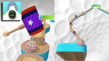 GOING BALLS 💯PRO Gameplay Android, iOS (Levels 709-713)