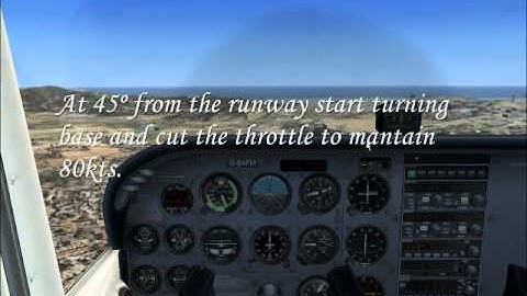 Traffic pattern and landing basics tutorial (FSX)