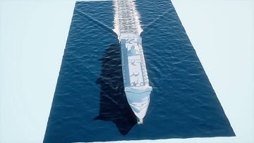 thinkingParticles Hyrofield & Hydroboat  Large Cruiser Ship effects by Jignesh Jariwala