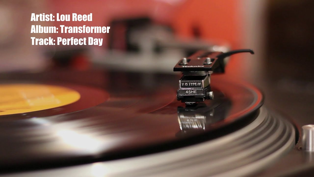 [Vinyl] Lou Reed - Perfect Day Shure V15IV Jico Sas
