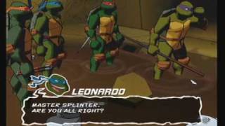 Tmnt teenage mutant ninja turtles ps2 konami gameplay