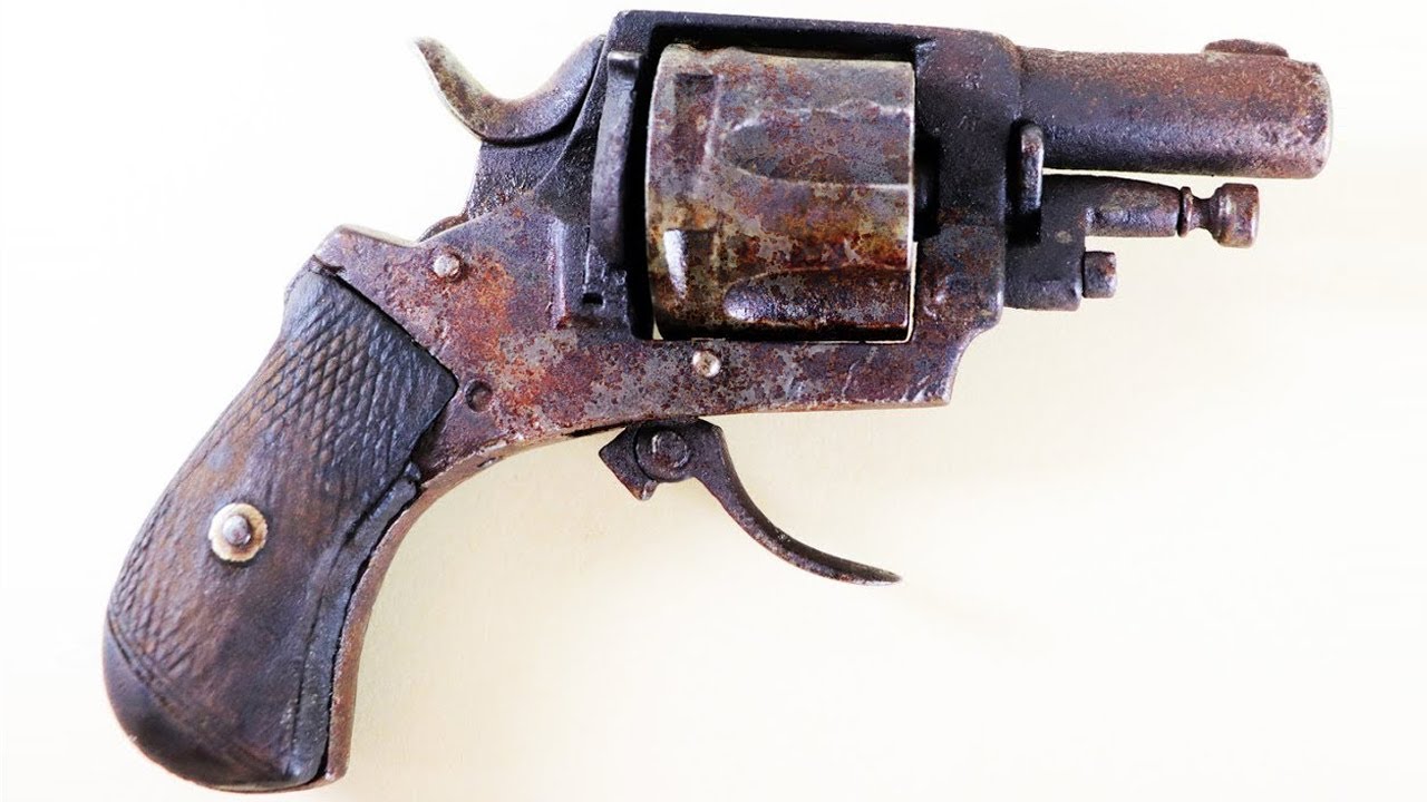 Old Wrecked Revolver Restoration Mission Failed Youtube