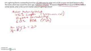 Famous CFIN6 Chapter 6 Problem4 Net Worth
