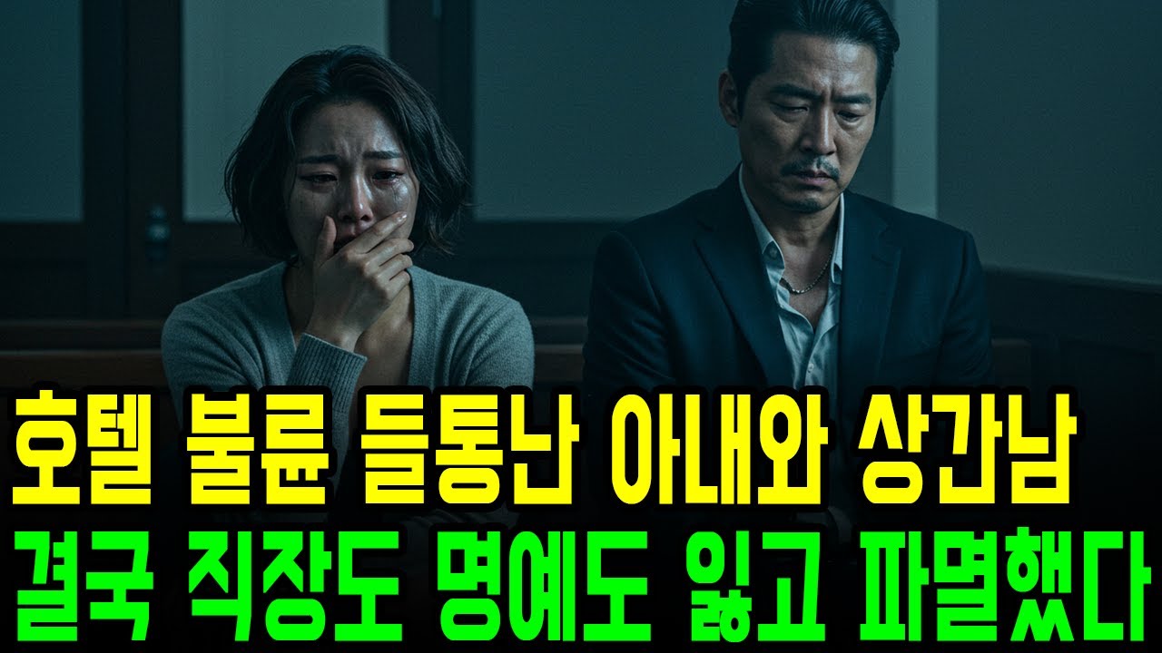 요가 강사 아내의 이중생활, 남편의 반격, 그들의 인생은 산산조각났다 #실화사연 #인생사연 #노후사연 #아내불륜