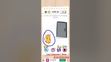 Brain test level 89 walkthrough solution gameplay |Game the chain