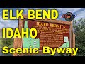 Scenic Byway Drive Highway 93 - Elk Bend Idaho