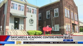 Daycares and academic centers prepare for a new school year