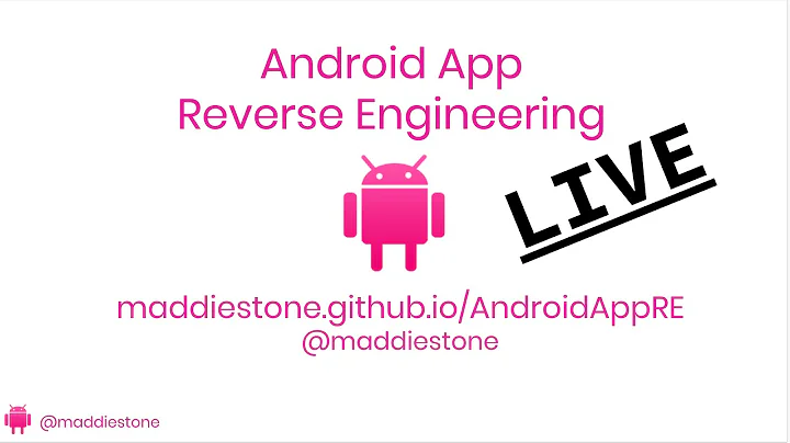 Android App Reverse Engineering (Almost Live!) - Part 2