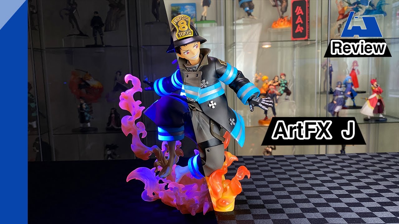 Kotobukiya ARTFX J Fire Force Shinmon Benimaru Statue With Bonus