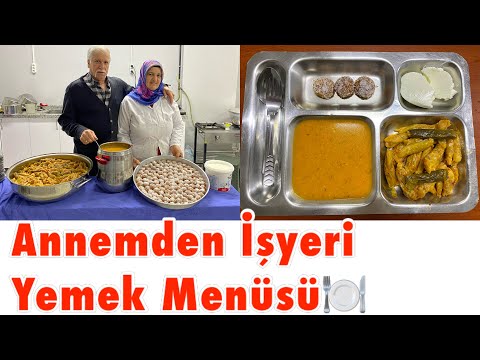 Annemden 60 Kişilik İşyeri Yemek Menüsü🍽Ezogelin Çorbası/Lahana Sarması/Kemalpaşa Tatlısı