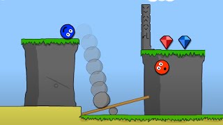 Red and Blue Balls - All Levels Walkthrough Video screenshot 3