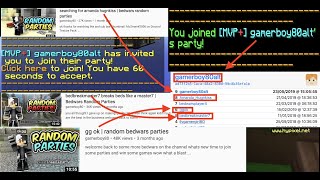 BEDWARS WITH GAMERBOY80 ON HIS ALT