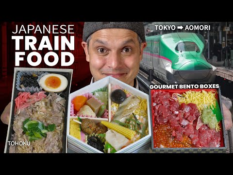 Japanese Gourmet Train Food | Shinkansen Bento Adventure ★ ONLY in JAPAN