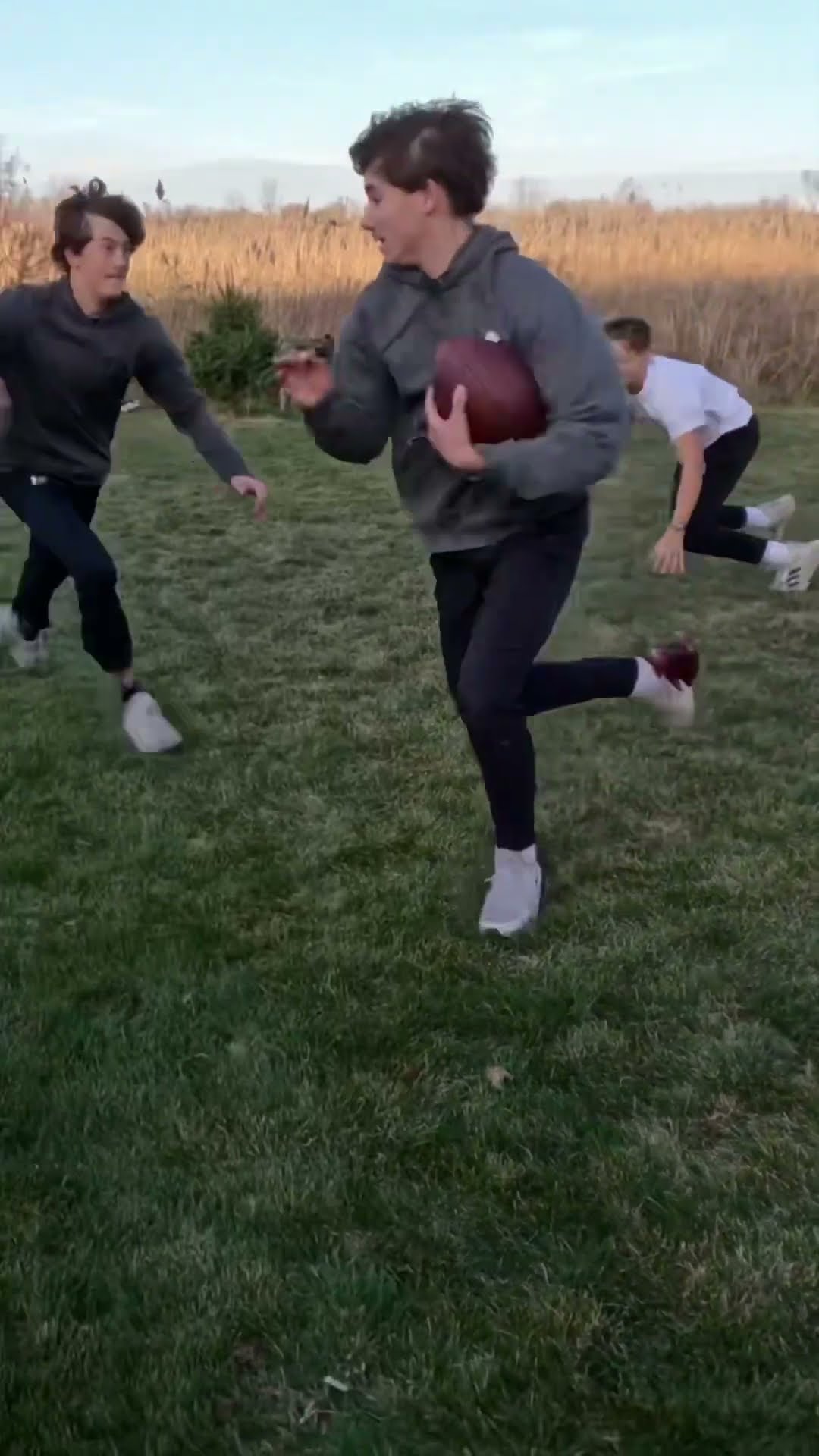 Chandler has the craziest stiff arms in the league?!! #nfl #football #shorts #sports #fyp #viral