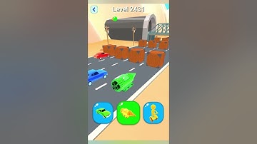 Shape-shifting2 Gameplay Master Level -2431 Gameplay iOS,Android Beamng drive #shortsfeed #shorts