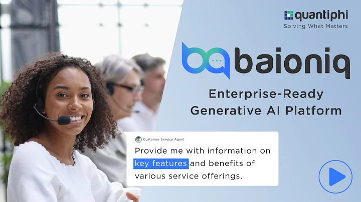 Meet baioniq | Enterprise-ready Generative AI Platform