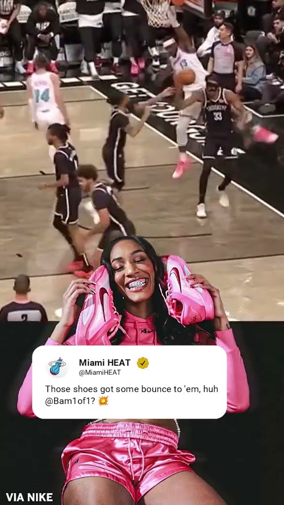 Bam Adebayo had that A'One bounce ?