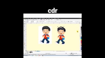 How to make cdr file from image.You can change colour of any object, you want #cdr #coreldrawx6