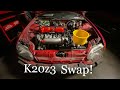 K20z3 swap into a eg hatchback