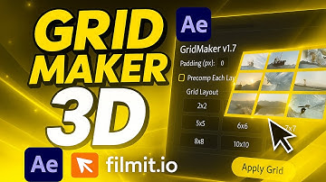 Grid Footage Fast in Premiere & After Effects (With GridMaker Plugin)