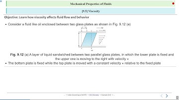 Mechanical Properties of Fluids[NCERT Section ...#sathee_engg#swayamprabha #engineeringexams