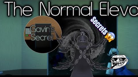 Every Secret/Glitches in the Normal Elevator (Roblox)