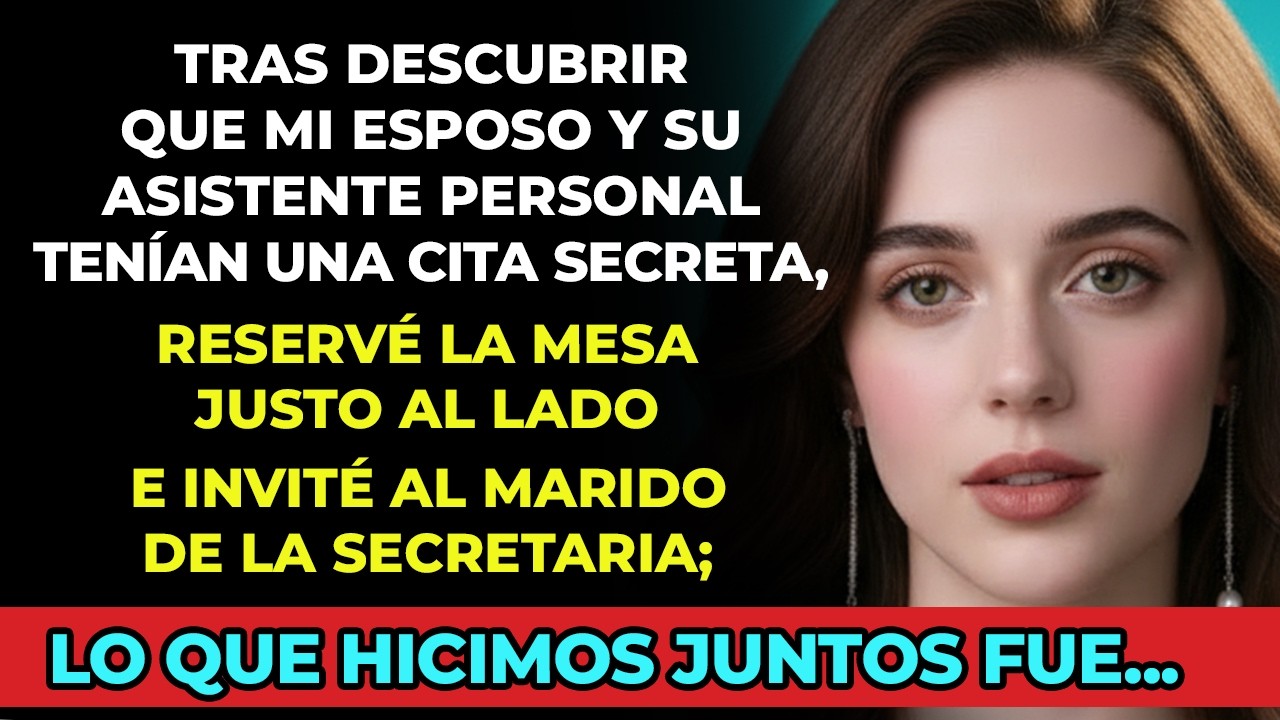 REUNIÓN De TRAIDORES: Mi ESPOSO En CITA Con Su ASISTENTE Y Yo Llegué Con El De Ella Para EXPONERLOS