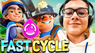 Top ladder push with fast cycle miner little prince 👑