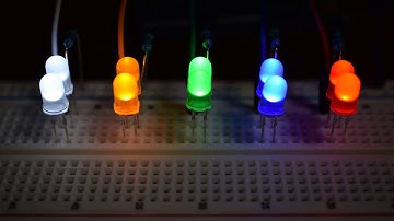 Arduinoで5つのLEDをPWMでLチカさせる