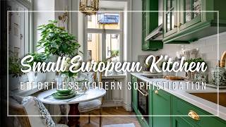 European Kitchen Ideas 2026 🍽️ Compact Spaces Styled with Effortless Sophistication