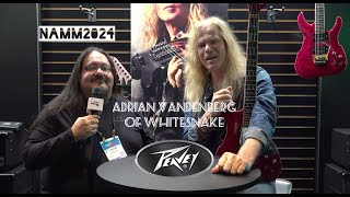 An Interview With Adrian Vandenberg of Whitesnake.  NAMM 2024