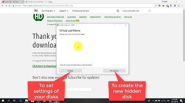 How to create hidden disk with password !