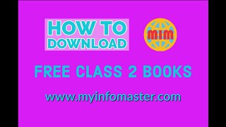 How to download Class 2 Books - Free Punjab Textbooks - My Info Master screenshot 1