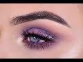 ABH Norvina Eyeshadow Palette | Purple Eye Makeup Tutorial + Review