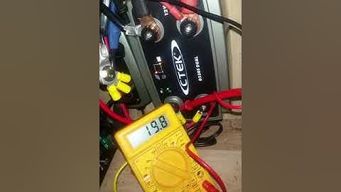 Ctek Dual 250S Error