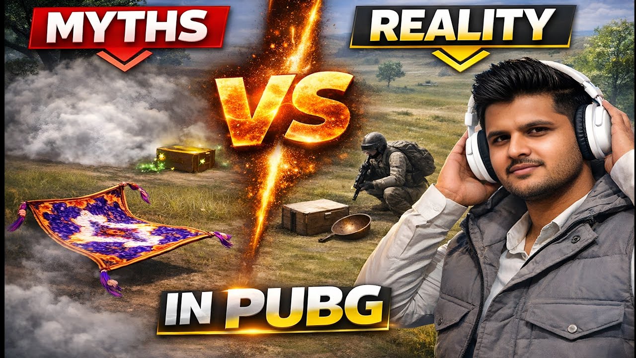 Myths vs Reality in PUBG Mobile 😱 |